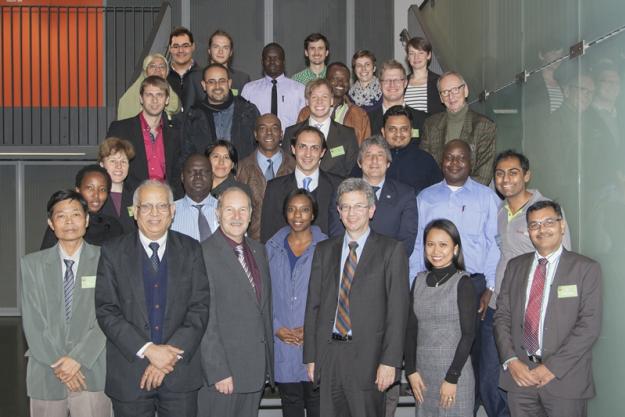 Participants at the Courses on Chemical-Safety Management for Trainees from Africa, Asia, Latin America and the Caribbean, which was held in Germany in November 2014. Photo Credit: Sven Adrian