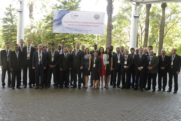 Participants at the 15th Annual Workshop to Coordinate Assistance and Protection held in Antalya, Turkey.