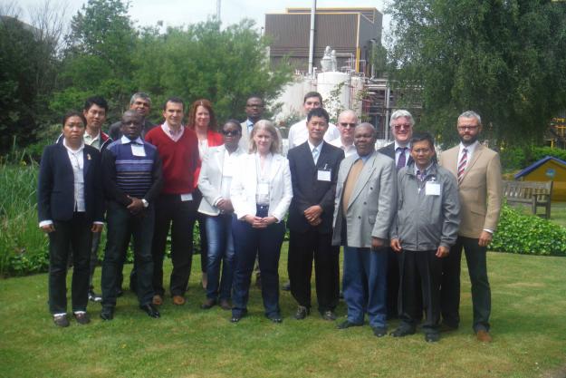 Participants at a workshop on Training Inspection Escorts for representatives from Angola and Myanmar.