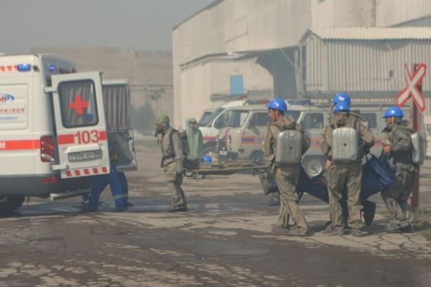 Participants at the Emergency Response Exercise on Assistance and Protection