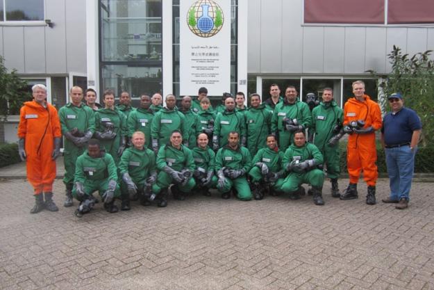 Participants at the Fourth Assistance and Protection Training Course for Instructors, which was held in The Hague from  from 26 August to 1 September 2015.
