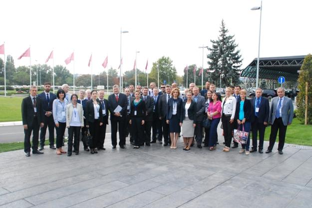 Participants at the Regional Training Course on the Technical Aspects of the Transfers Regime of the CWC, which was held in Serbia from 8 to 11 September 2015.