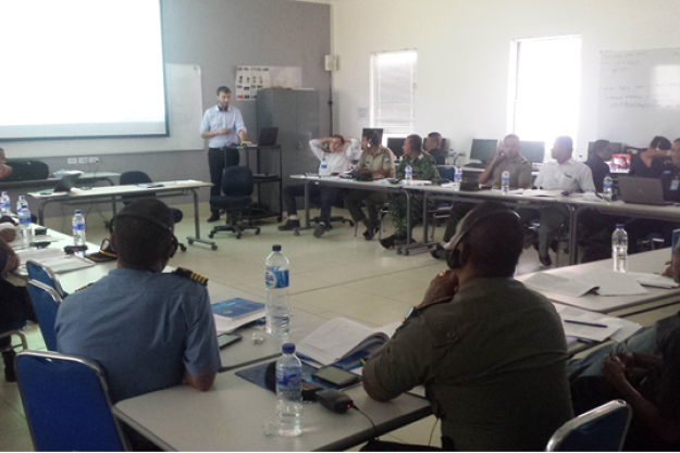 Participants at a National Awareness Workshop for Senior Decision Makers and Stakeholders in National Implementation of the Chemical Weapons Convention, which was held in Dili, Timor-Leste, from 22 to 25 September 2015.