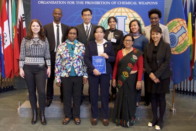 Participants at the Sixteenth Session of the Internship Programme for Legal Drafters and National Authority Representatives in The Hague.