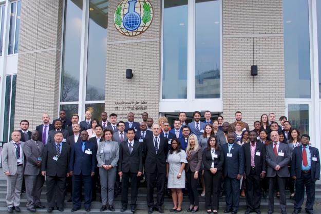 New National Authority inductees at an introductory course on implementing the Chemical Weapons Convention (CWC)