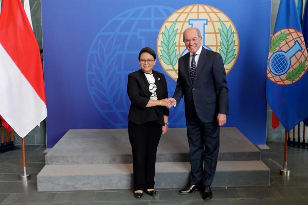 Foreign Minister of Indonesia, H.E. Mrs Retno Marsudi, Visits OPCW