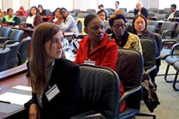 Participants at OPCW's Second Symposium on Women in Chemistry