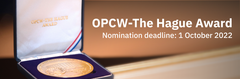 OPCW-The Hague Award