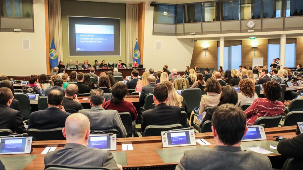 Attendees of the Diversity and Inclusion in the Workplace Event 