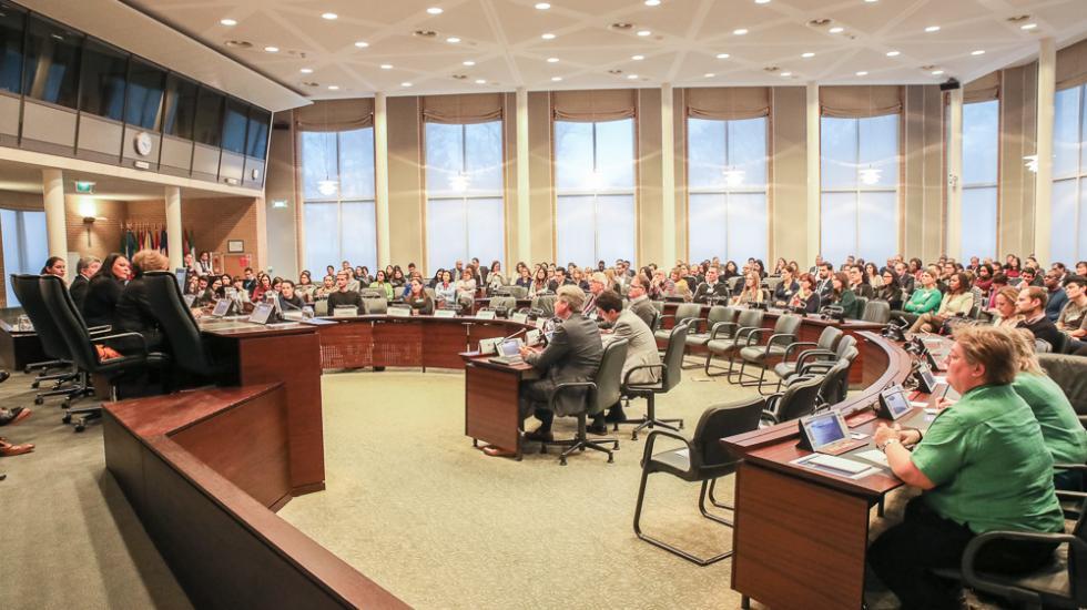 Attendees in the Diversity and Inclusion in the Workplace Event