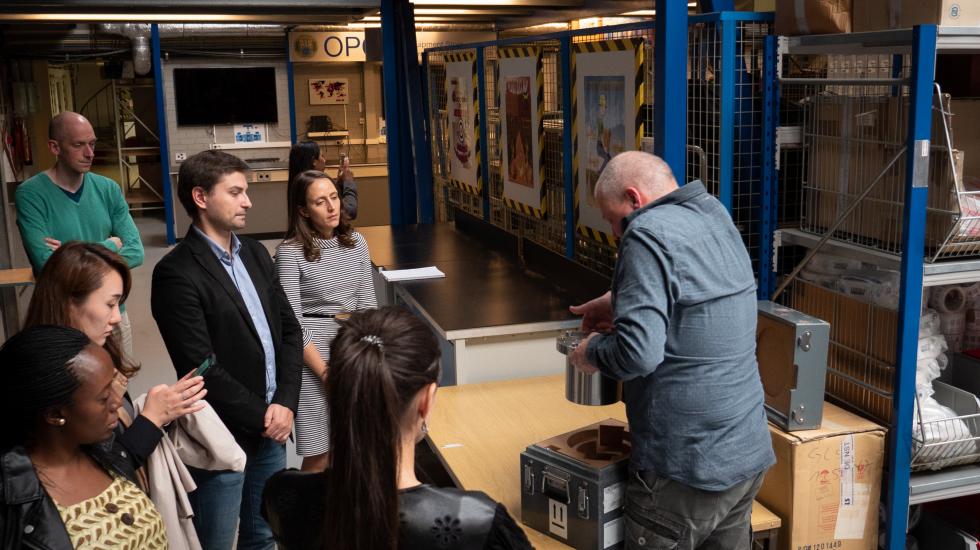 Tour of OPCW Equipment Store