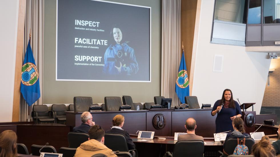 Expert presentation on the work of the OPCW