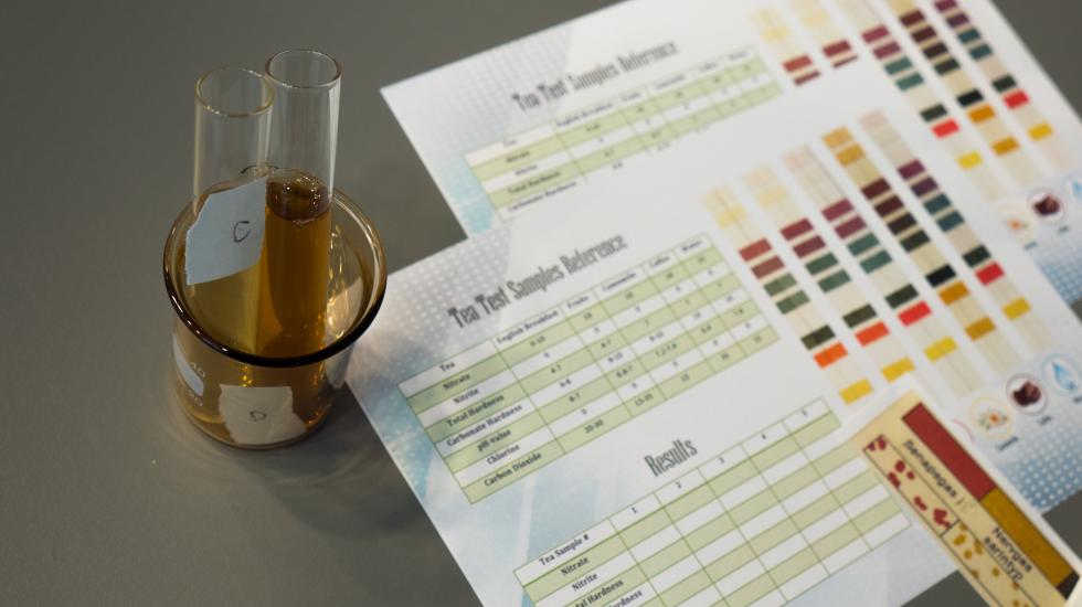 Learning how to perform tests for chemical signatures