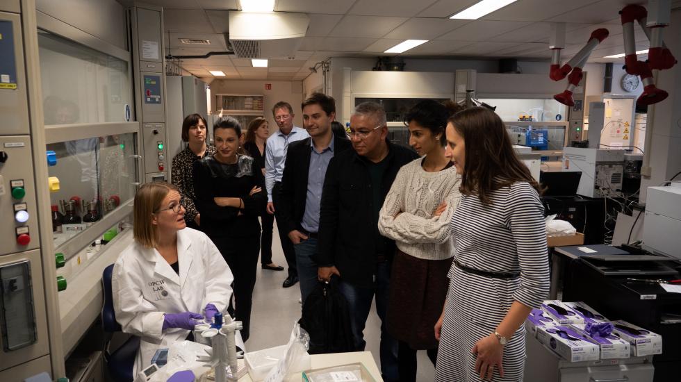 Tour of OPCW Lab