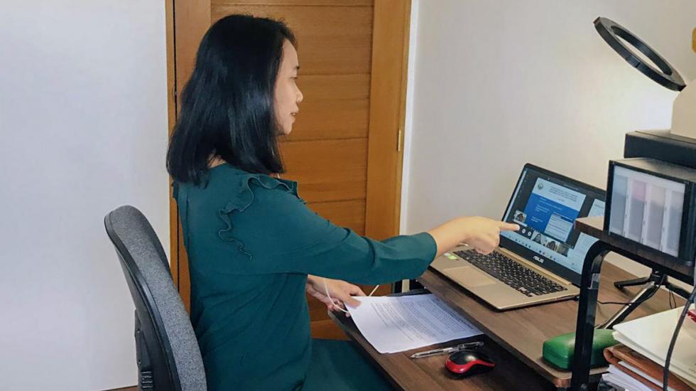 Participant at online Peaceful Uses of Chemistry Forum