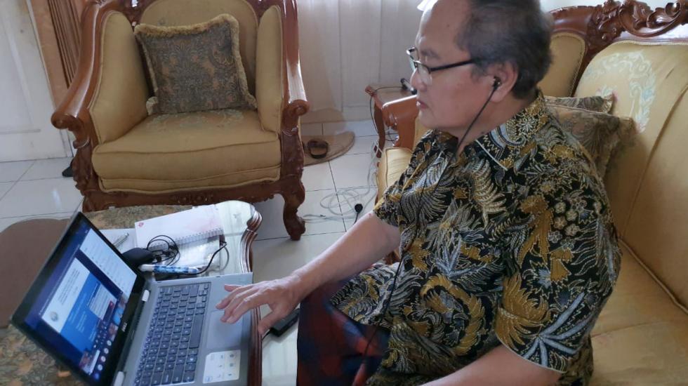 Participant at online Peaceful Uses of Chemistry Forum