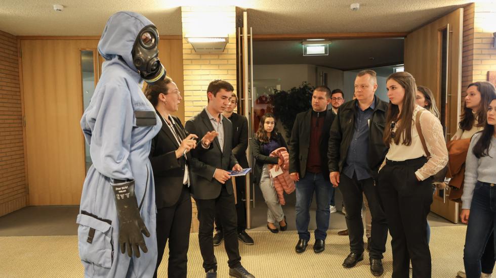 OPCW hosted students from Foundation Antonio Meneghetti in Brazil, in the framework of the UNITAR Immersion Programme