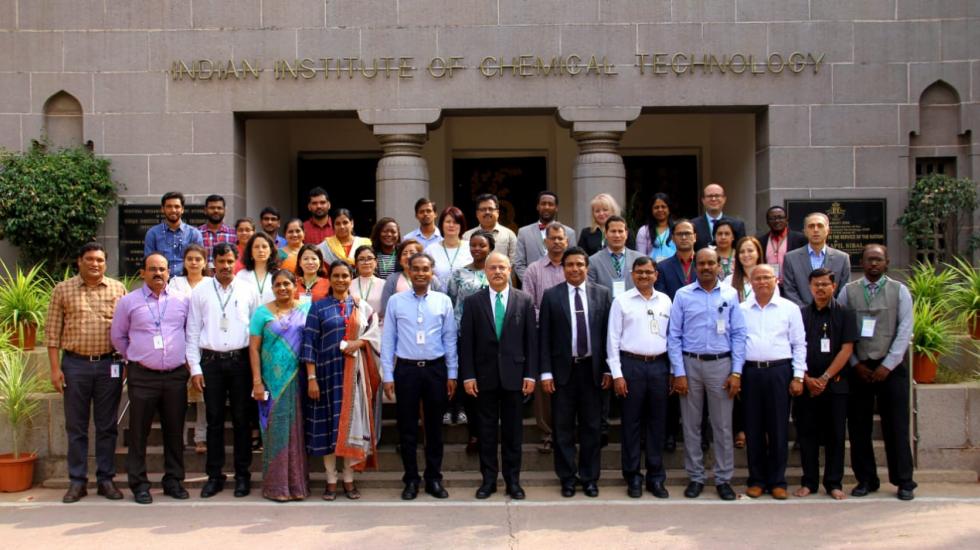 Participants at the Analytical Chemistry Course in Hyderabad