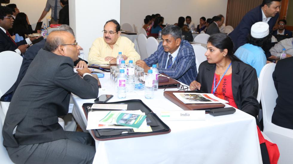 Participants at the South Asia regional workshop in Colombo, Sri Lanka