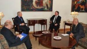 The Foreign Minister of Armenia, Edward Nalbandian, received OPCW Director-General Rogelio Pfirter