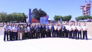 Participants at an Advanced Course on Response to Chemical Warfare Agents and Toxic Industrial Chemicals Held, which was held in Costa Rica from 7 - 11 April 2014.