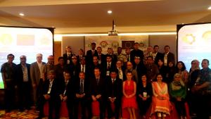 Participants at a regional workshop on Article X and Cooperation in Assistance and Emergency Response, which was held in Indonesia from 8-10 April 2014.