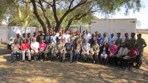 Participants at the third assistance and protection training course for instructors from States Parties to the CWC in Africa