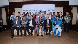 Participants at the 3rd natural products chemistry training and development programme held in Malaysia