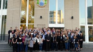 International students of the World Class programme at OPCW Headquarters.