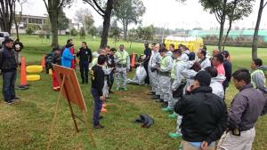 Participants at the Second Regional Exercise in Assistance and Protection for GRULAC States Parties held in Colombia