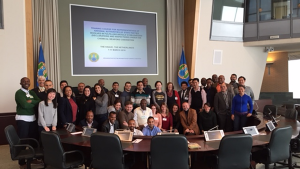 Picture of Participants at the Training Course for Representatives of National Authorities of States Parties involved in Fulfilling Article VI Obligations held in the Netherlands from  7 - 11 March 2016.