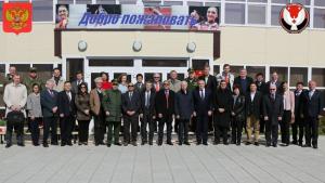 Executive Council delegation at Kizner Facility in Russia.
