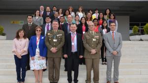 Participants at the course on laboratory procedures and methods for the analysis of chemicals relevant to the Chemical Weapons Convention (CWC).