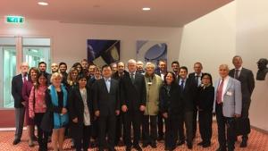 SAB members and OPCW Staff at the Netherlands Forensic Institute on 27 October