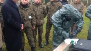 Live demonstration at the CBRN Control Area Center of the Polish Armed Forces. Photo credit: Sz. Bochenski, Polish MFA