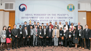 Participants at the Fifth Workshop on Peaceful Development and Use of Chemistry