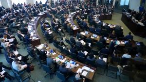 Delegates at the 84th Executive Council Session of the Organisation for the Prohibition of Chemical Weapons 