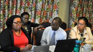 Participants at the OPCW Workshop for Legal Drafters and National Authority Representatives for States Parties in the Caribbean and Central America