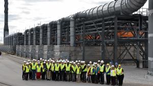 A delegation from the OPCW's Executive Council at the Blue Grass Chemical Weapons Destruction Facility (CWDF) in Kentucky