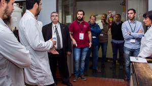 Participants on a course on chemical safety and security management in laboratories for member states in the Latin America and Caribbean region