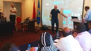 Participants during the third regional training course on Assistance and Protection against Chemical Weapons in Morocco