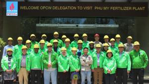 Participants at a workshop on needs assessment and best practices on chemical safety and security management in Ho Chi Minh City, Vietnam