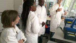 Participants at an OPCW course on analytical methods employed by customs laboratories to support national border controls of scheduled chemicals