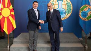 OPCW Director-General meets the Minister of Foreign Affairs of the Former Yugoslav Republic of Macedonia (FYROM)