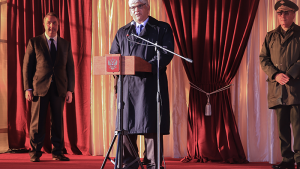 OPCW Deputy Director-General Hamid Ali Rao speaking at a ceremony on the completion of operations at the Kizner Chemical Weapons Destruction Facility in the Udmurt Republic. This also marks the completion of the full destruction of the 39,967 metric tons of chemical weapons that had been possessed by the Russian Federation.