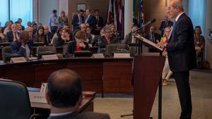 OPCW Director-General, Ambassador Ahmet Üzümcü, opening the conference