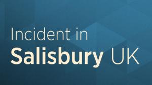 Incident in Salisbury UK