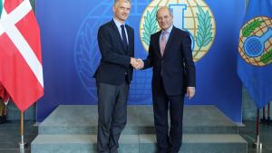 State Secretary for Foreign Policy of the Kingdom of Denmark, Mr Jonas Bering Liisberg, meeting with the OPCW Director-General, Ambassador Ahmet Üzümcü