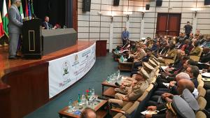 OPCW Deputy Director-General, Ambassador Hamid Ali Rao, during his opening speech at a training-for-trainers in Algiers