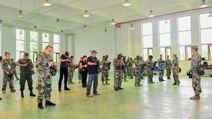 Participants at the International Advanced Assistance and Protection Course held in Beijing